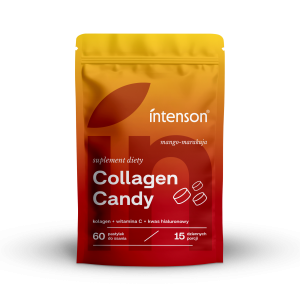 IN-Collagen Candy Mango-Marakuja, 60 tabletek