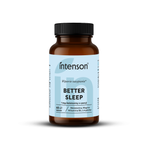 IN-Better Sleep 1mg Melatoniny, 60 tabletek