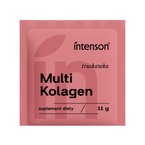 IN-Multi Kolagen o smaku truskawkowym 11g