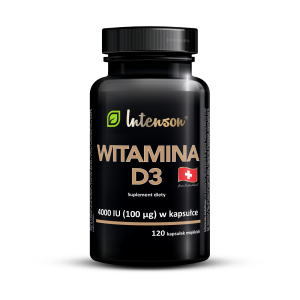 Witamina D3 4000 IU 120 kapsułek