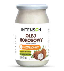 Intenson olej kokosowy rafinowany 900ml