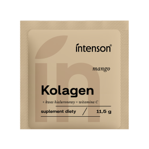 IN-Kolagen saszetka + witamina C + kwas hialuronowy o smaku mango 11,5 g  