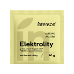 Intenson Elektrolity z obniżoną zawartością sodu o smaku malina cytryna 16g